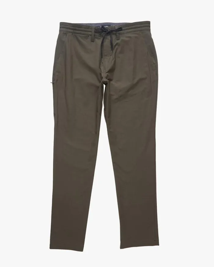 Billabong ADiv Surftrek Plus Organic Elastic Waist Pants Dark Olive Mens Bottoms Billabong ADiv Surftrek Plus Organic Elastic Waist Pants Dark Olive Mens Bottoms