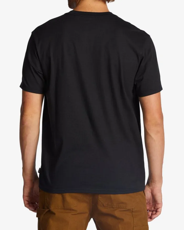Billabong Alaska Wave Organic TShirt Washed Black Mens TShirts Billabong Alaska Wave Organic TShirt Washed Black Mens TShirts