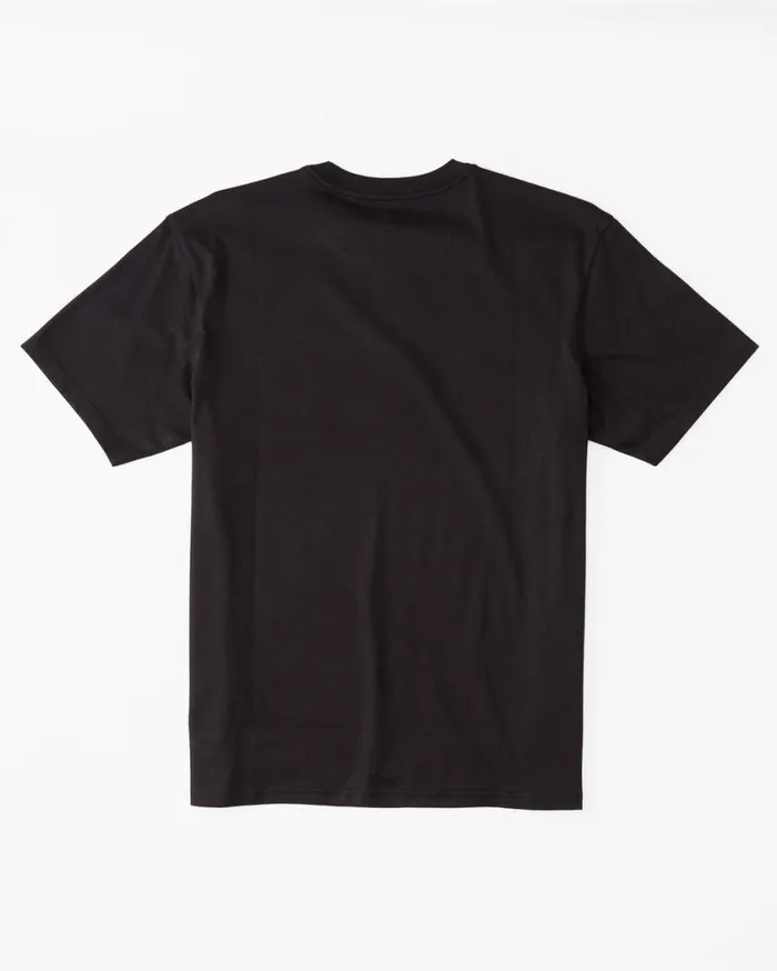 Billabong Alaska Wave Organic TShirt Washed Black Mens TShirts Billabong Alaska Wave Organic TShirt Washed Black Mens TShirts