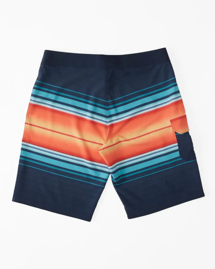 Billabong All Day Stripe Pro Performance 20034 Boardshorts Navy Mens Pro Boardshorts