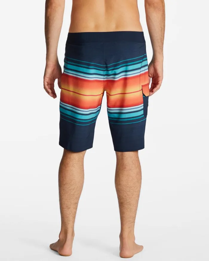 Billabong All Day Stripe Pro Performance 20034 Boardshorts Navy Mens Pro Boardshorts