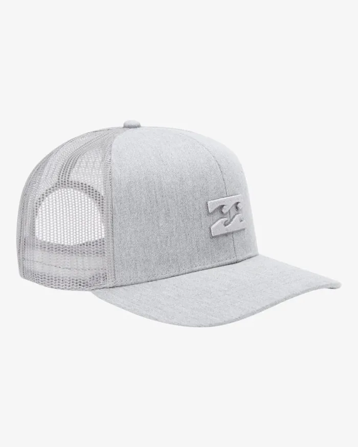Billabong All Day Trucker Hat Grey Heather Mens Beanies Billabong All Day Trucker Hat Grey Heather Mens Beanies