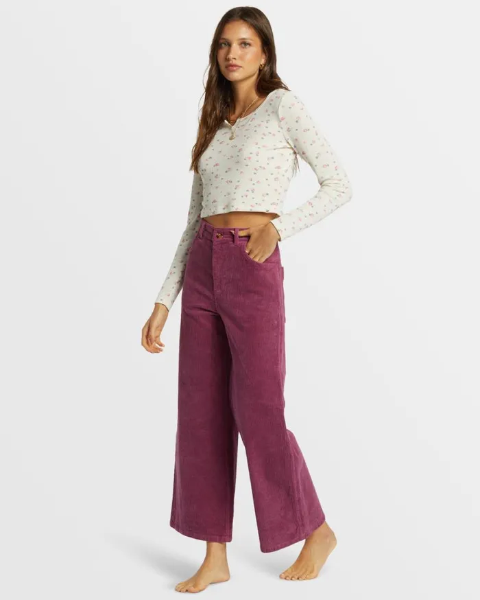 Billabong Be Free Denim Pants Blackberry Womens Jeans and Pants Billabong Be Free Denim Pants Blackberry Womens Jeans and Pants