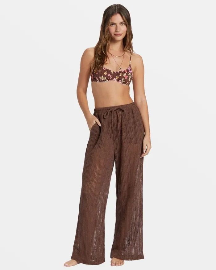 Billabong Beach City Pant Swim CoverUp Kona Womens Jeans and Pants