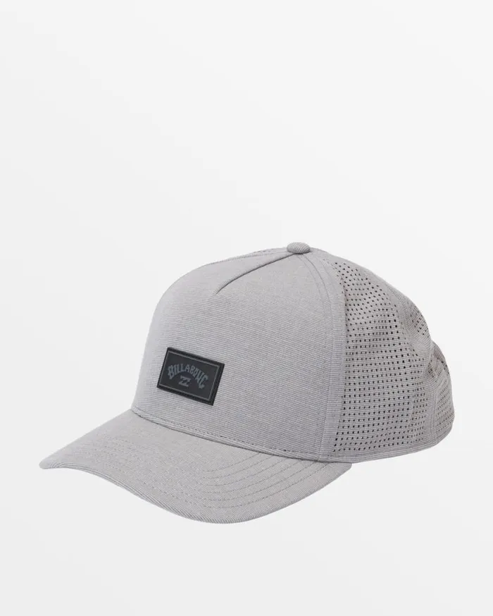 Billabong Crossfire Snapback Hat Grey Mens Beanies