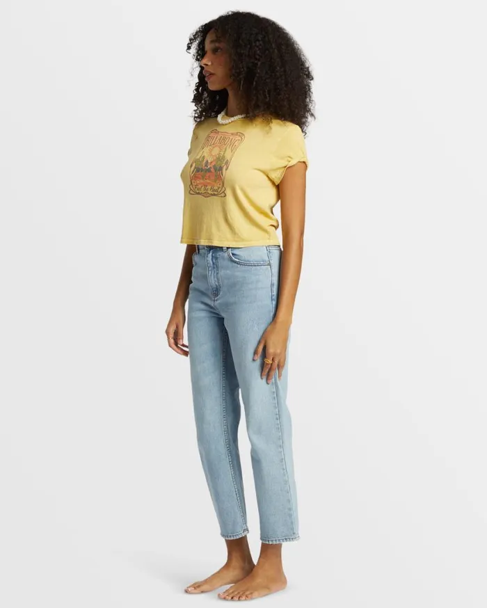 Billabong High Tides StraightLeg Denim Pant Indigo Rinse Womens Jeans and Pants Billabong High Tides StraightLeg Denim Pant Indigo Rinse Womens Jeans and Pants