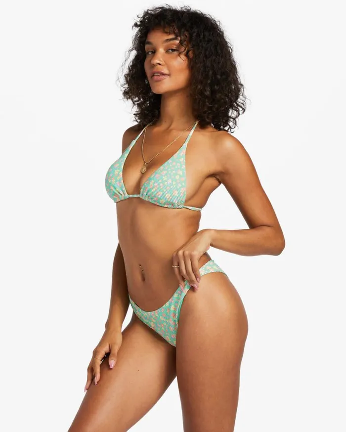 Billabong I Sea You Tanlines Triangle Bikini Top Spearmint Womens Bikini Tops Billabong I Sea You Tanlines Triangle Bikini Top Spearmint Womens Bikini Tops
