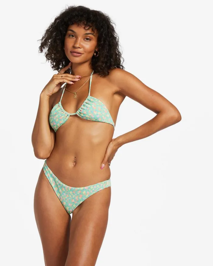 Billabong I Sea You Tanlines Triangle Bikini Top Spearmint Womens Bikini Tops Billabong I Sea You Tanlines Triangle Bikini Top Spearmint Womens Bikini Tops