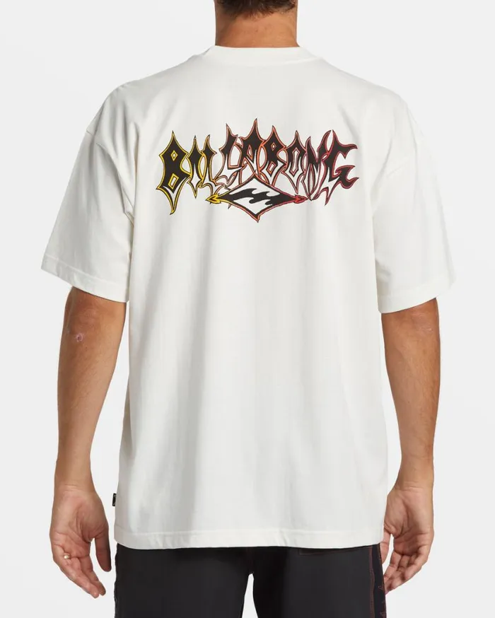 Billabong Immortal TShirt Off White Mens TShirts