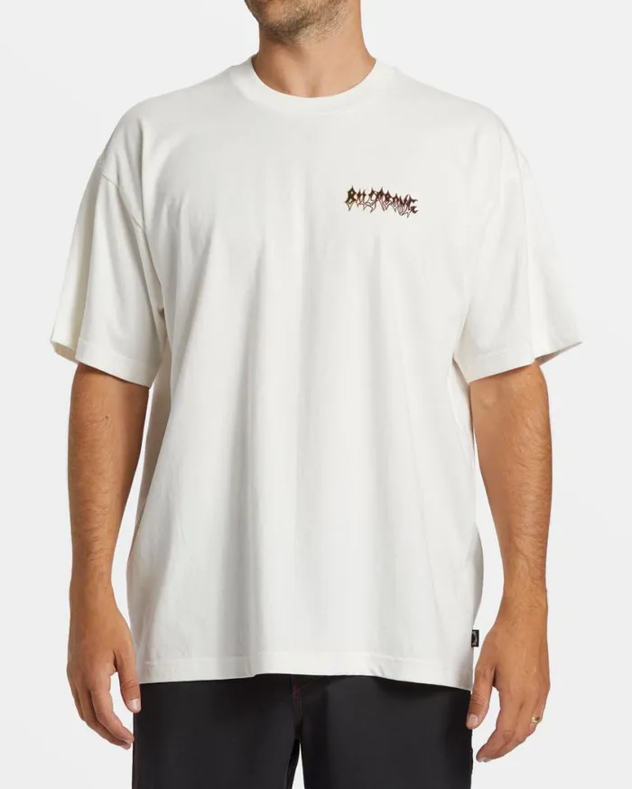 Billabong Immortal TShirt Off White Mens TShirts Billabong Immortal TShirt Off White Mens TShirts