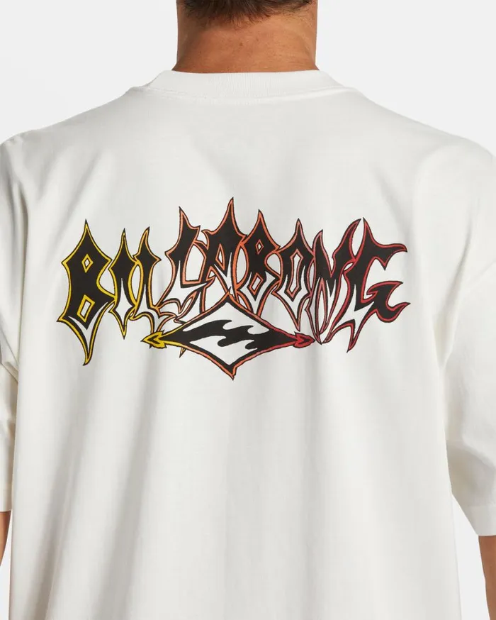 Billabong Immortal TShirt Off White Mens TShirts Billabong Immortal TShirt Off White Mens TShirts