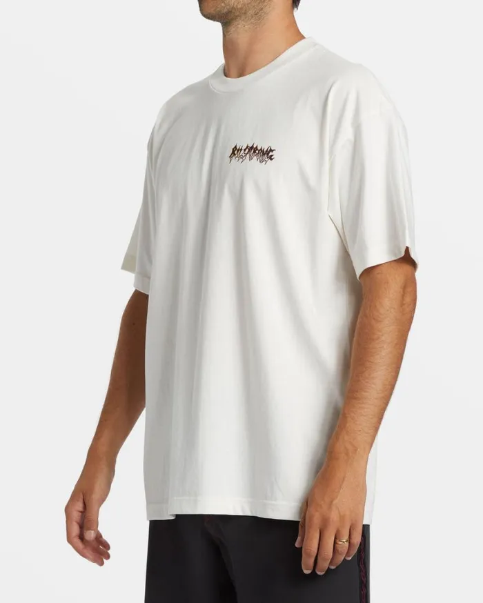 Billabong Immortal TShirt Off White Mens TShirts Billabong Immortal TShirt Off White Mens TShirts