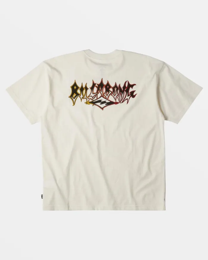 Billabong Immortal TShirt Off White Mens TShirts Billabong Immortal TShirt Off White Mens TShirts