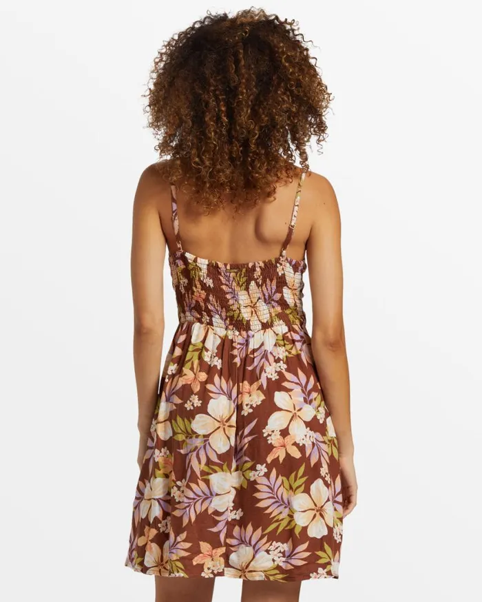 Billabong Island Calling Mini Dress Toasted Coconut Womens Dresses Billabong Island Calling Mini Dress Toasted Coconut Womens Dresses
