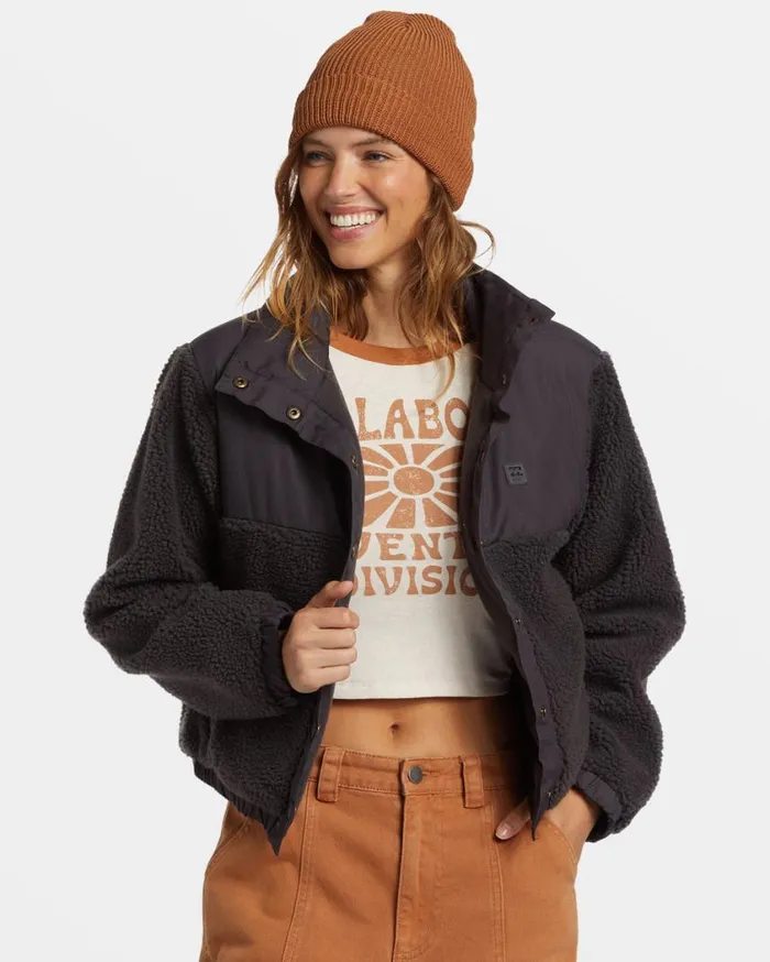 Billabong Lost Trails Jacket Black Sands Womens Jackets