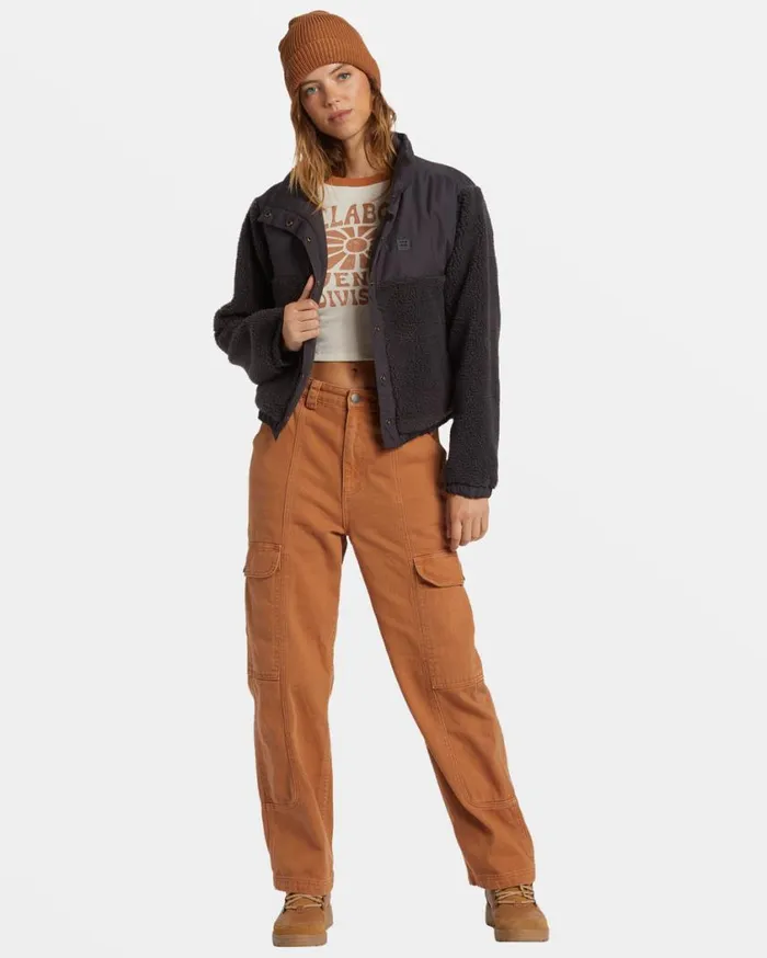 Billabong Lost Trails Jacket Black Sands Womens Jackets Billabong Lost Trails Jacket Black Sands Womens Jackets