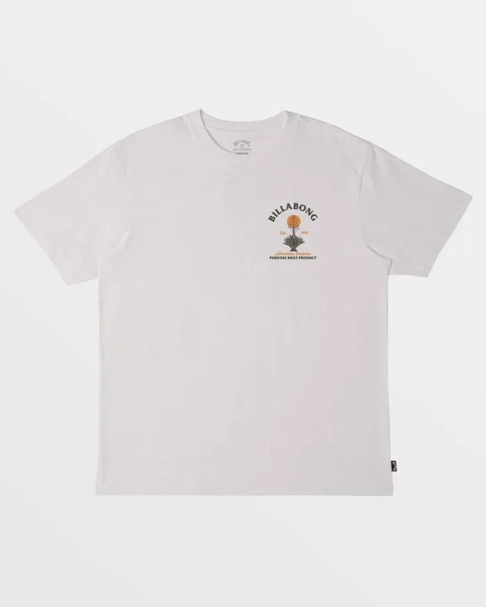 Billabong Mezcal TShirt Off White Mens TShirts Billabong Mezcal TShirt Off White Mens TShirts