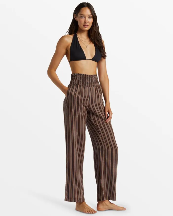 Billabong New Waves 2 Elastic Waist Pants Black Womens Jeans and Pants Billabong New Waves 2 Elastic Waist Pants Black Womens Jeans and Pants