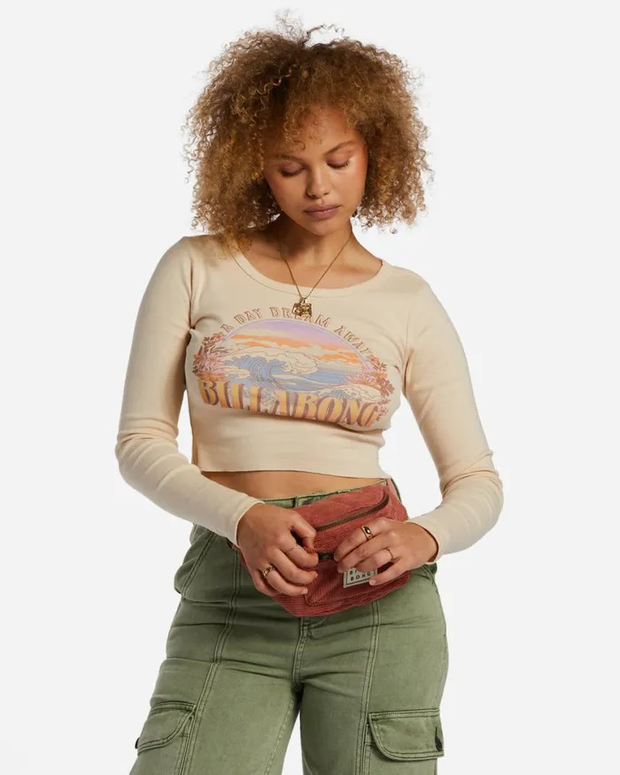 Billabong On My Bum Waist Pack Rose Dawn Womens Beach Accessories