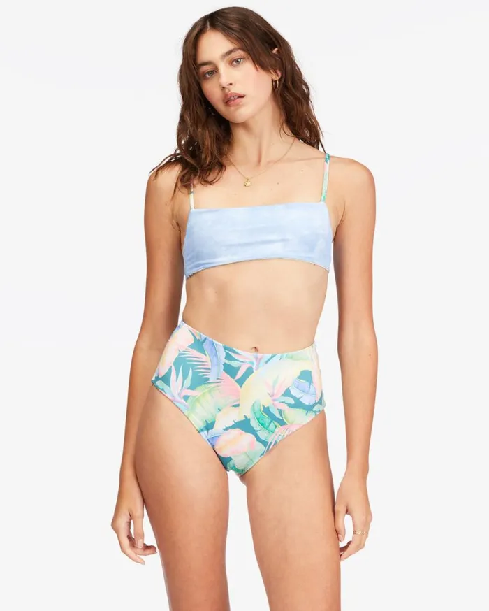 Billabong Rides And Tides Bralette Reversible Bikini Top Multi Womens Bikini Tops Billabong Rides And Tides Bralette Reversible Bikini Top Multi Womens Bikini Tops