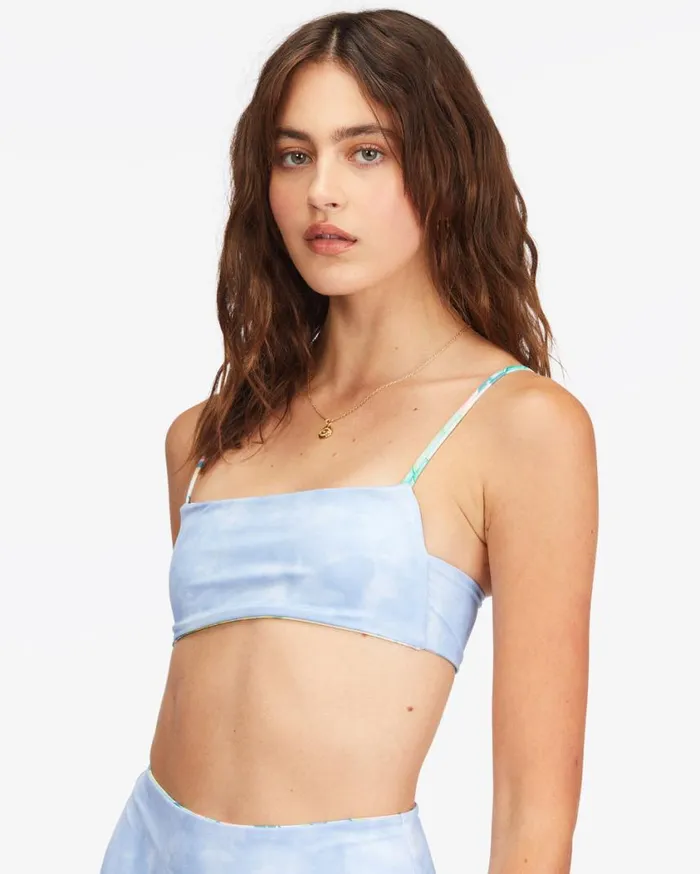 Billabong Rides And Tides Bralette Reversible Bikini Top Multi Womens Bikini Tops Billabong Rides And Tides Bralette Reversible Bikini Top Multi Womens Bikini Tops