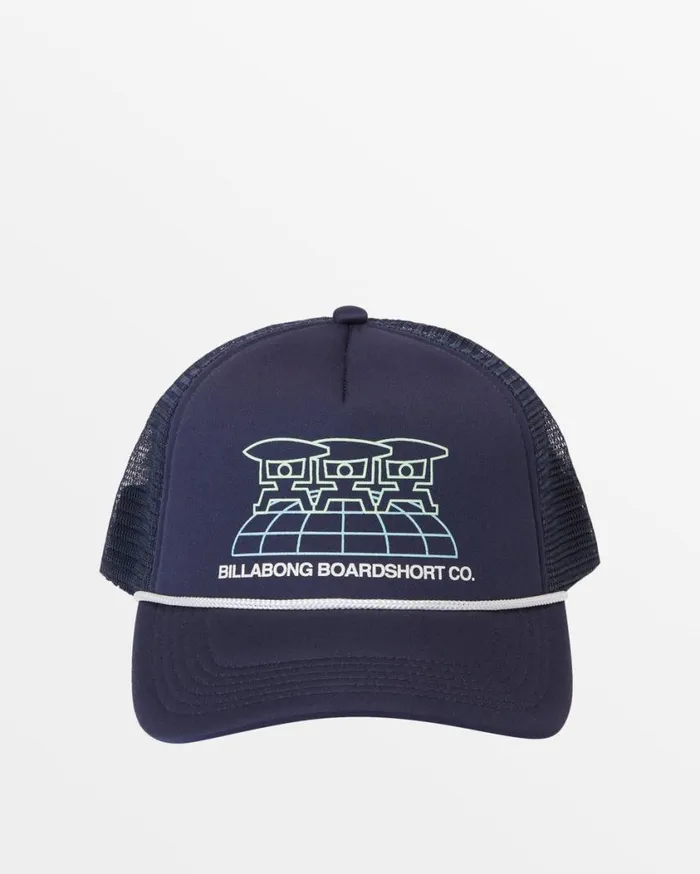 Billabong Riot Trucker Hat Navy Mens Beanies