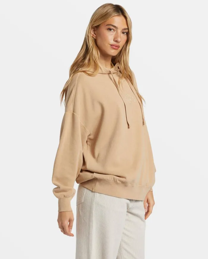 Billabong So Classic Hoodie Khaki Womens Sweatshirts and Fleece Billabong So Classic Hoodie Khaki Womens Sweatshirts and Fleece