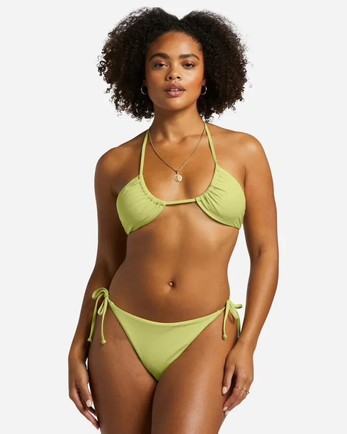 Billabong Sol Searcher TieSide Tanga Bikini Bottoms Light Lime Womens Bikini Bottoms Billabong Sol Searcher TieSide Tanga Bikini Bottoms Light Lime Womens Bikini Bottoms