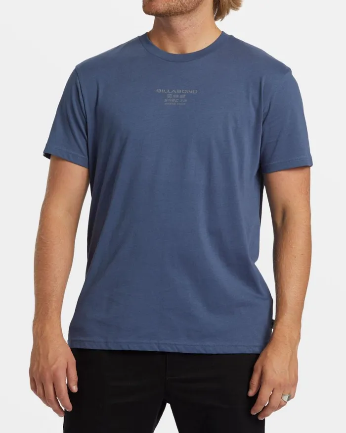 Billabong Spec 73 TShirt Slate Blue Mens TShirts