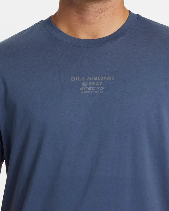 Billabong Spec 73 TShirt Slate Blue Mens TShirts