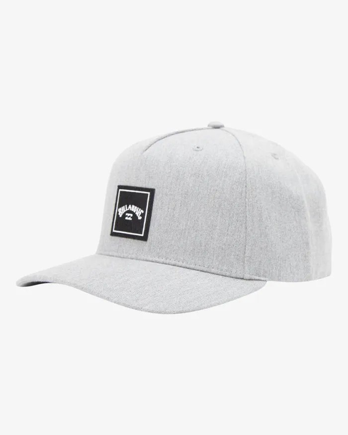 Billabong Stacked Snapback Hat Grey Heather Mens Beanies Billabong Stacked Snapback Hat Grey Heather Mens Beanies