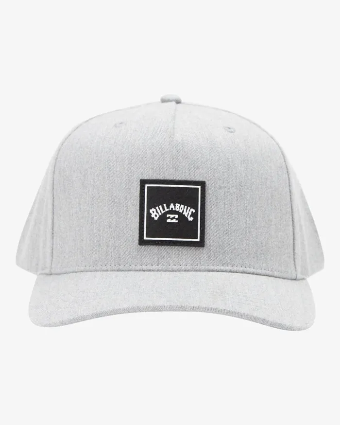 Billabong Stacked Snapback Hat Grey Heather Mens Beanies Billabong Stacked Snapback Hat Grey Heather Mens Beanies