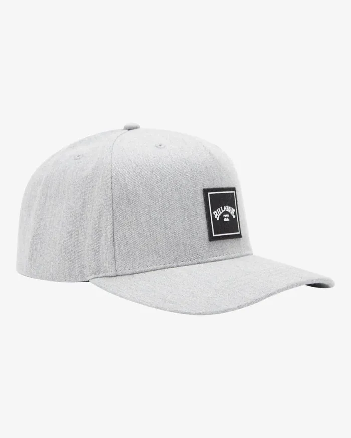 Billabong Stacked Snapback Hat Grey Heather Mens Beanies Billabong Stacked Snapback Hat Grey Heather Mens Beanies