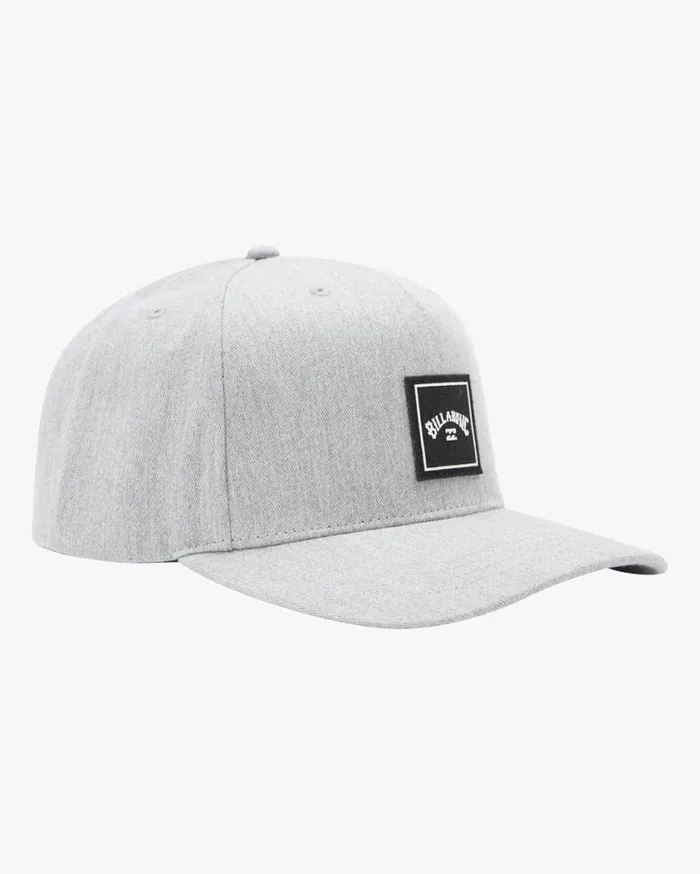 Billabong Stacked Snapback Hat Grey Heather Mens Beanies Billabong Stacked Snapback Hat Grey Heather Mens Beanies