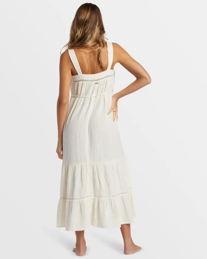 Billabong Summers End Maxi Dress White Cap Womens Dresses Billabong Summers End Maxi Dress White Cap Womens Dresses