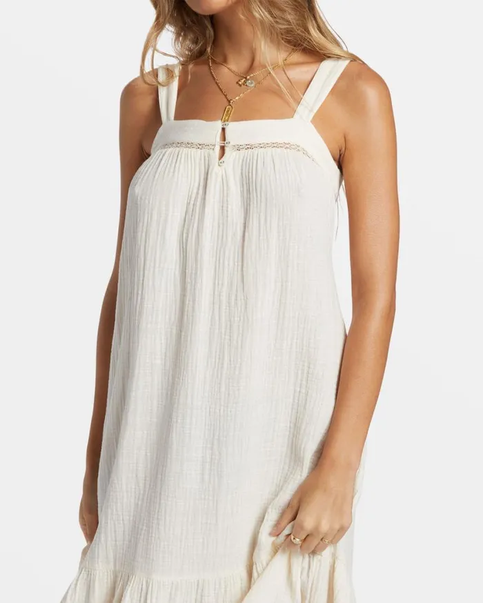 Billabong Summers End Maxi Dress White Cap Womens Dresses Billabong Summers End Maxi Dress White Cap Womens Dresses