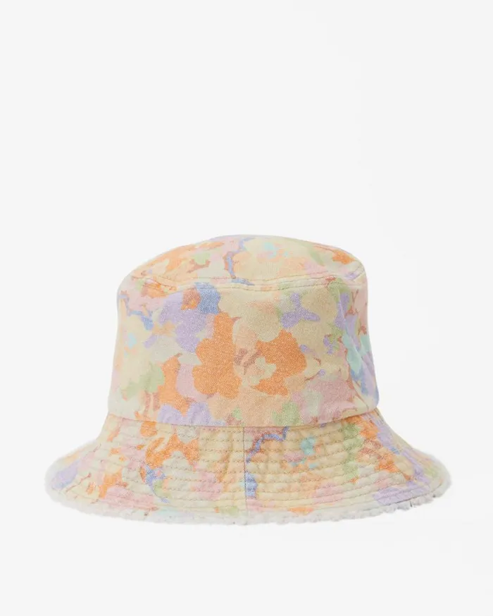 Billabong Suns Out Bucket Hat Lilac Breeze Womens Hats and Beanies
