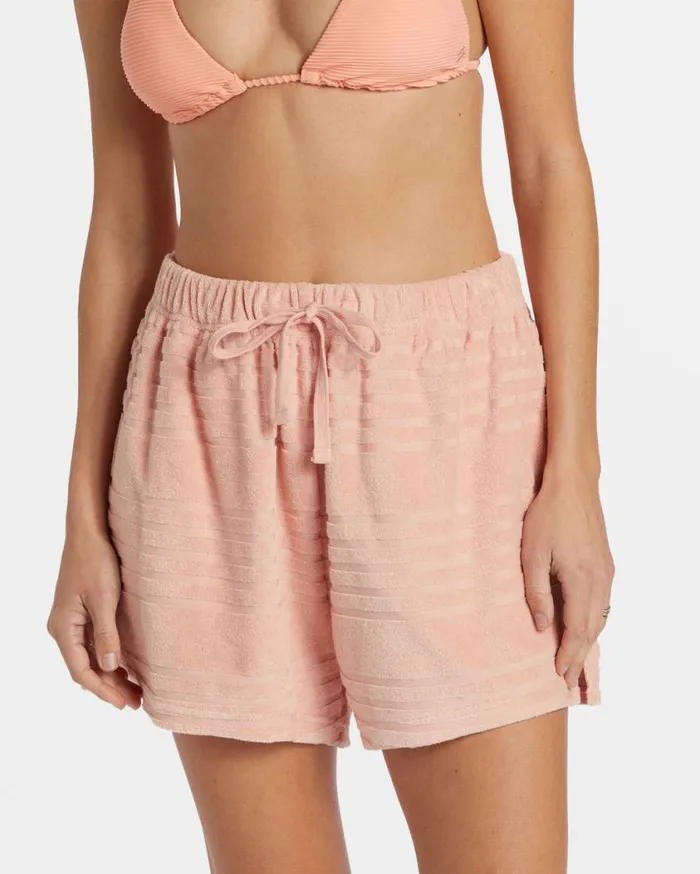 Billabong Tempo Short Dusty Peach Womens Shorts Billabong Tempo Short Dusty Peach Womens Shorts