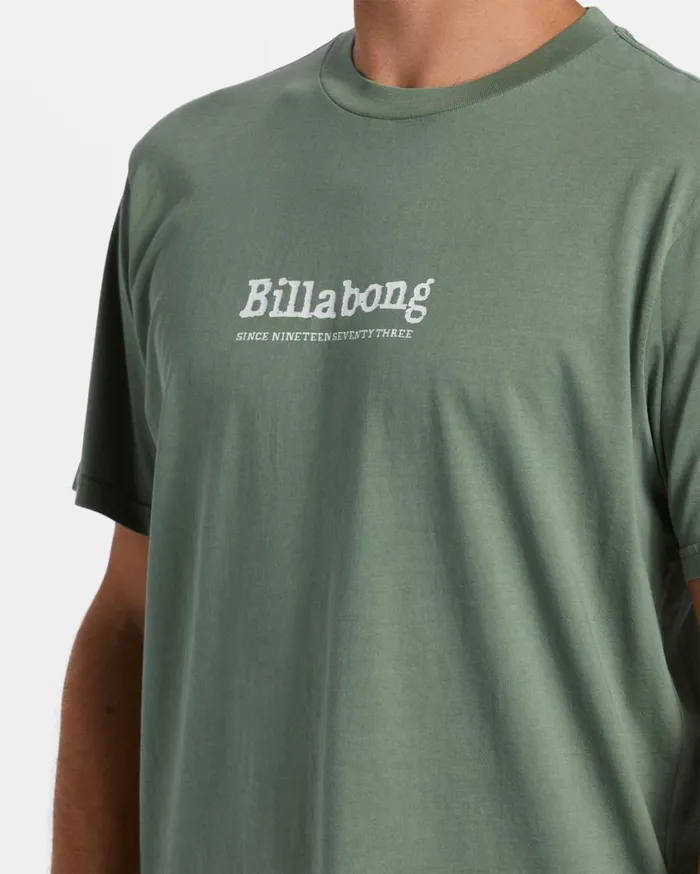 Billabong Throwback TShirt Hunter Mens TShirts Billabong Throwback TShirt Hunter Mens TShirts