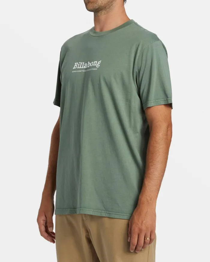 Billabong Throwback TShirt Hunter Mens TShirts Billabong Throwback TShirt Hunter Mens TShirts