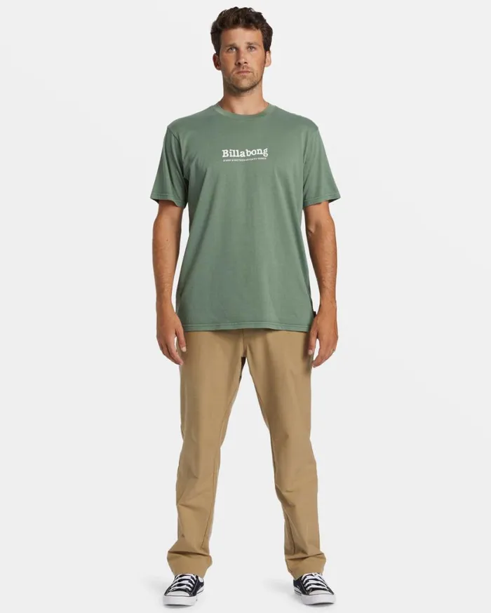 Billabong Throwback TShirt Hunter Mens TShirts Billabong Throwback TShirt Hunter Mens TShirts