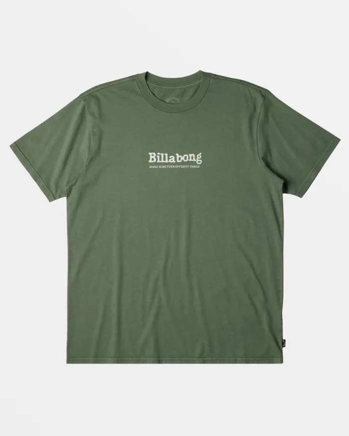 Billabong Throwback TShirt Hunter Mens TShirts Billabong Throwback TShirt Hunter Mens TShirts