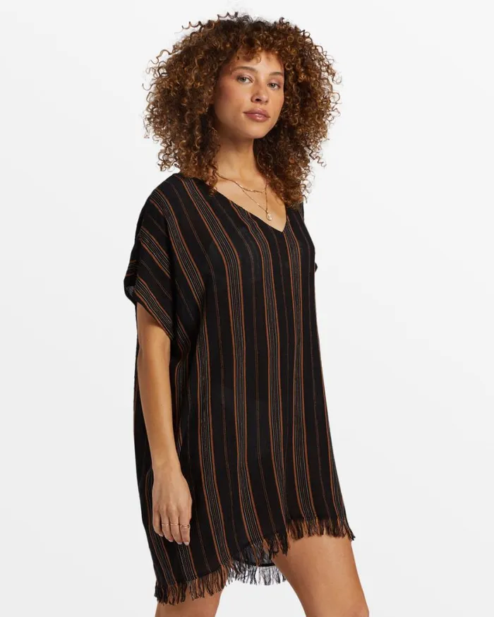 Billabong Walk Away Tunic Top Black Womens Dresses Billabong Walk Away Tunic Top Black Womens Dresses