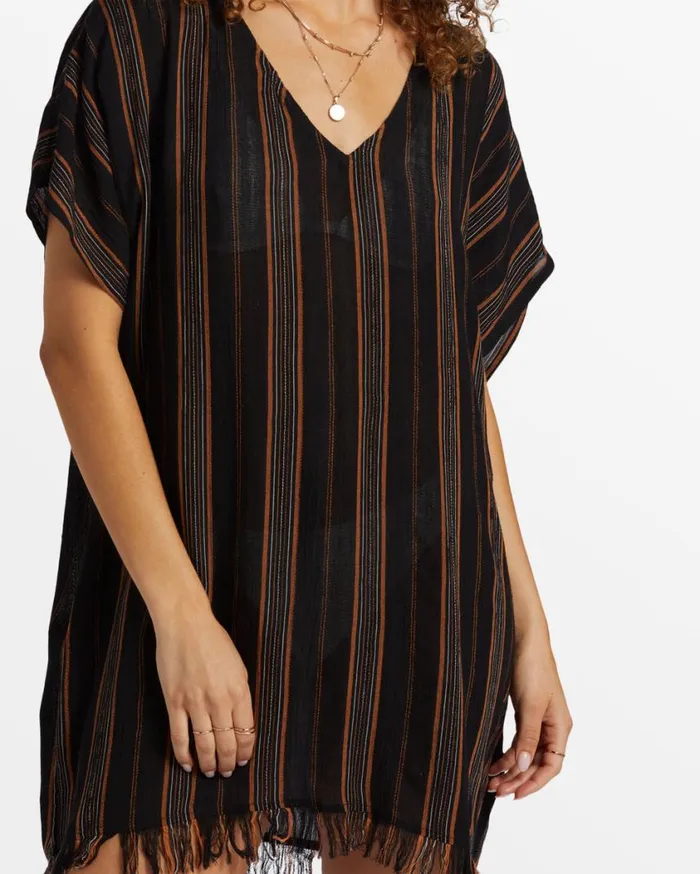 Billabong Walk Away Tunic Top Black Womens Dresses Billabong Walk Away Tunic Top Black Womens Dresses