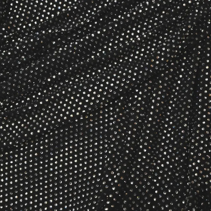 Black Rhinestone Mesh Top Women Self Portrait Tops Black Rhinestone Mesh Top Women Self Portrait Tops