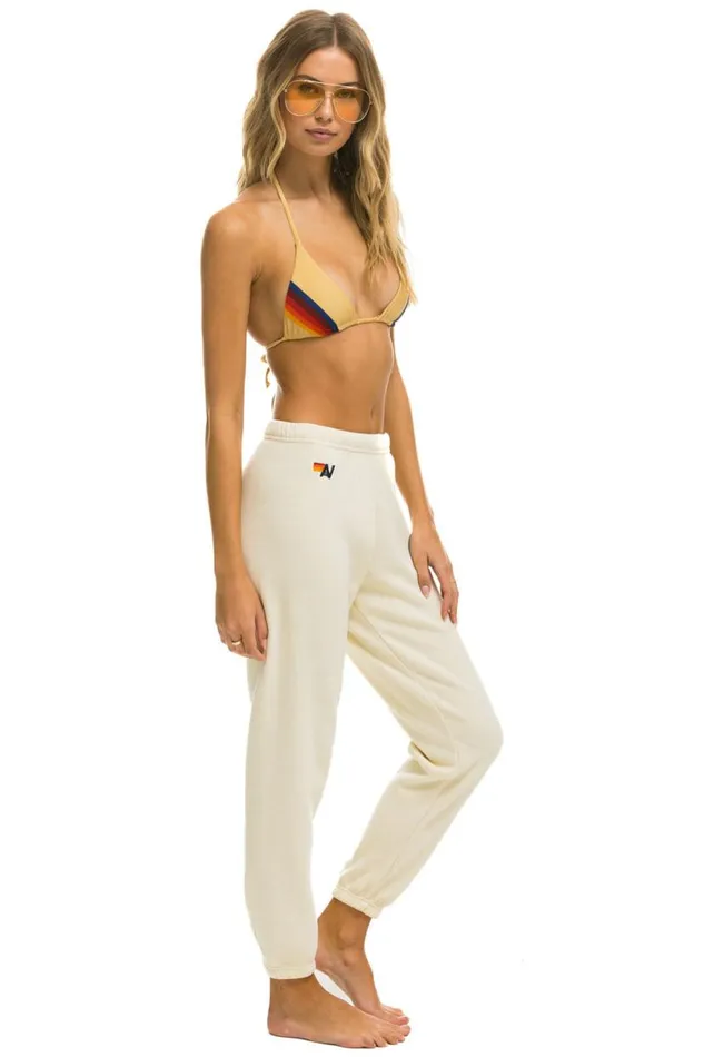 Bolt Sweatpants 8211 Vintage White Women Aviator Nation Sweatpants