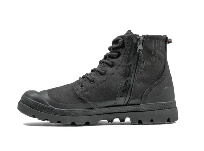 Boots Kids PALLADIUM PAMPA RCYL LTWPZIP Blackblack