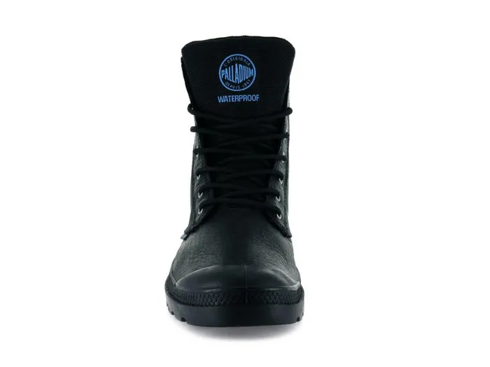 Boots Kids PALLADIUM PAMPA SPORT CUFF WPN Black Boots Kids PALLADIUM PAMPA SPORT CUFF WPN Black
