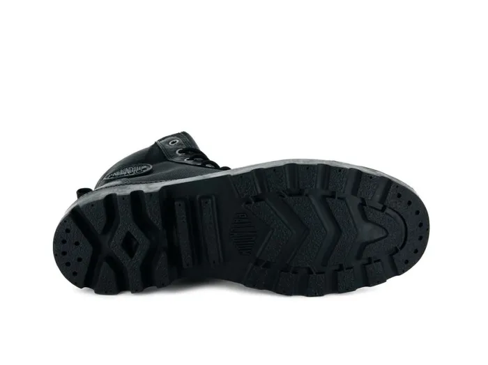 Boots Kids PALLADIUM PAMPA SPORT CUFF WPN Black Boots Kids PALLADIUM PAMPA SPORT CUFF WPN Black