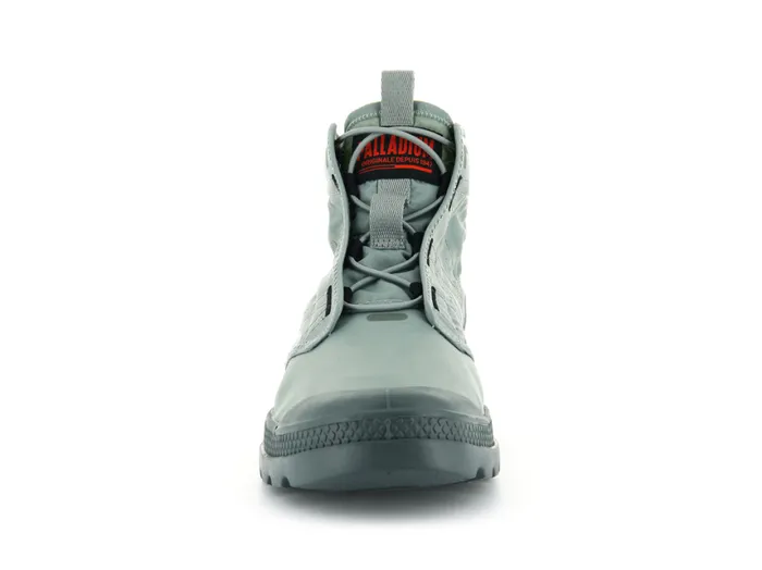 Boots Kids PALLADIUM PAMPA TRAVEL LITE Slate Gray Boots Kids PALLADIUM PAMPA TRAVEL LITE Slate Gray
